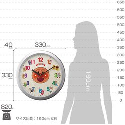 ヨドバシ.com - リズム時計 アンパンマンM713 4KG713-M19 通販