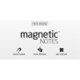 magnetic Notes L ホワイト MNL-W
