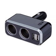 FIZZ-1011 [イルミソケットD2 USB2.4A 12V車専用 iPhone 6/6 Plus対応]