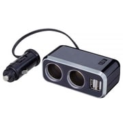 FIZZ-1012 [イルミソケットS2 USB2.4A 12V車専用 iPhone 6/6 Plus対応]