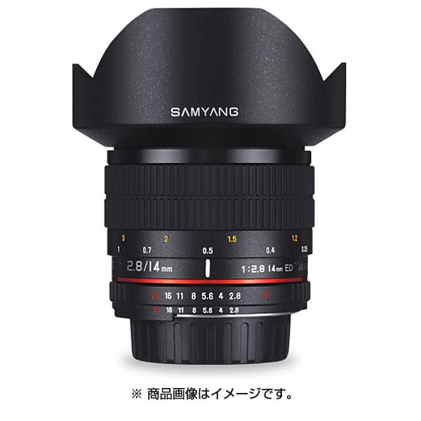 SAMYANG 単焦点広角レンズ 14mm F2.8 ニコン AE用 フルサイズ対応