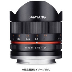 SAMYANG (サムヤン) 8mm F2.8 UMC Fish-eye II フジフィルムX用 ブラック