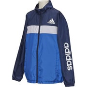 BVA33 AZ7419 J150 [Boys エッセンシャルズ ウインドブレーカージャケット （裏起毛） ジュニア用 J150 ショックスライム F16]