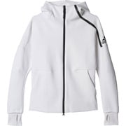 BJI40 S94564 [W adidas Z.N.E.フーディ フルジップパーカー レディース J/L ホワイト]