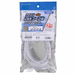 LANケーブル ストレート カテゴリー5e より線 3m PC-N2153