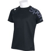 DAT-5657-BLK-L [ドライメッシュ ハーフスリーブシャツ メンズ Lサイズ ブラック]