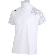 DAT-5657-WHT-L [ドライメッシュ ハーフスリーブシャツ メンズ Lサイズ ホワイト]