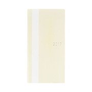 ほぼ日手帳WEEKS 2017 ホワイトライン アイボリー