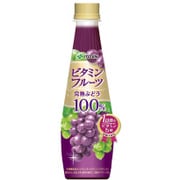 1日分のビタミンフルーツ 完熟ぶどう PET340g×24 [果実果汁飲料]