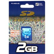 PC-MSD-2G [SDメモリーカード 2GB]