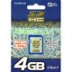 SDHCメモリーカード CLASS4 4GB PC-MSD-4G