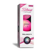 VELOCITY 2016年モデル ピンク [ゴルフボール 1スリーブ3球入り]