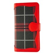 i7-SM-CR-1097 [iPhone 7用 4.7インチ 手帳型 ケース MULTI チェックレッド]