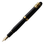 ブラックインブラック 招き猫ダイヤ付 万年筆 F（細字） 両用式 限定 PNB-100000SB1120012