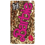 LP-BI7LACGD [iPhone 7 Barbie Design アメコミ風 フラップケース ゴールド]
