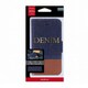 LP-I7FDMINDBR [iPhone 7用 デニムケース DENIM インディゴ/ブラウン]