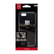 LP-I7LDSBK [iPhone 7 ケース Dual Face Shell ブラック]