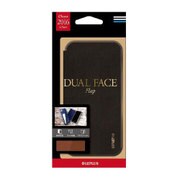 LP-I7LDFBK [iPhone 7 ケース Dual Face Flap ブラック]