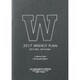 2017年 A.G.SPALDING＆BROS Diary. 週間ダイアリー BRD1751