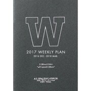 2017年 A.G.SPALDING&BROS Diary. 週間ダイアリー BRD1751