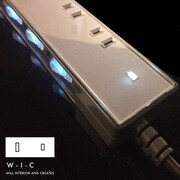 クリスタルリュクス スイッチ付 グレー PT405GY