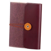 2017年 TACK Diary(タックダイアリー) レザー 月間&週間(レフト) A6 レッド RFD1712R