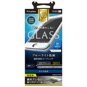 TR-GLIP164-F3BCCCWT [iPhone 7用 4.7インチ フィルム FLEX 3D 立体成型フレームガラス ブルーライト低減 ホワイト]