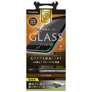 TR-GLIP164-F3ARBK [iPhone 7用 4.7インチ フィルム FLEX 3D 立体成型フレームガラス AR光反射ブルーライト低減 ブラック]