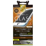 TR-GLIP164-F3ARWT [iPhone 7用 4.7インチ フィルム FLEX 3D 立体成型フレームガラス AR光反射ブルーライト低減 ホワイト]