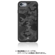 1025MLC02 [iPhone 7用 4.7インチ ケース MATERIAL CASE LEATHER CAMOUFLAGE BLACK]