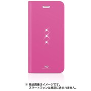 1341TRI41 [iPhone 7用 4.7インチ ケース CRYSTAL BOOKLET PINK]