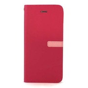 I7N06-16B757-05 [iPhone 7用 4.7インチ ケース Diary Two tone (Hot Pink-Pink)]