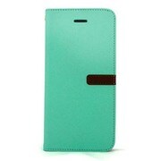 I7N06-16B757-12 [iPhone 7用 4.7インチ ケース Diary Two tone (Green-Dark Brown)]