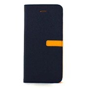 I7N06-16B757-15 [iPhone 7用 4.7インチ ケース Diary Two tone (Navy-Yellow)]