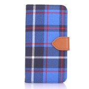 I7N06-16B759-14 [iPhone 7用 4.7インチ ケース Diary Check (Blue)]