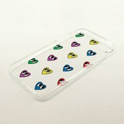 I7N06-16C783-99 [iPhone 7用 4.7インチ ケース CLEAR DESIGN eyes heart]