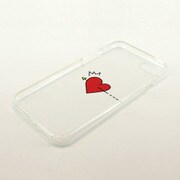 I7N06-16C783-05 [iPhone 7用 4.7インチ ケース CLEAR DESIGN pop heart]