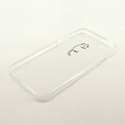 I7N06-16C784-07 [iPhone 7用 4.7インチ ケース CLEAR DESIGN Cats cling]