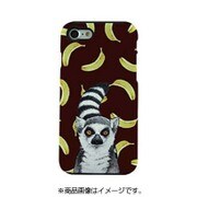 I7N06-16C787-04 [iPhone 7用 4.7インチ ケース TOUGH CASE Ring Tailed Lemur & Banana]
