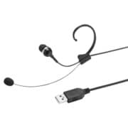 USBヘッドセット MM-HSU04BK