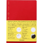 1/2イヤーノート A5 レッド S4109