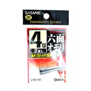 SAT50 鬼楽六面オモリ 4g