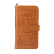 MOOMIN Notebook Case ムーミン ブラウン [iPhone 7用 4.7インチ]