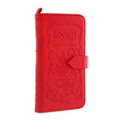 MOOMIN Notebook Case リトルミイ レッド [iPhone 7用 4.7インチ]