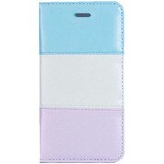 BBCI1601BP [iPhone 7用 4.7インチ BOOK型ケース ライトブルー×ライトピンク]