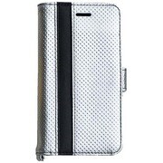 BBCI1603SK [iPhone 7用 4.7インチ BOOK型ケース シルバー×ブラック]