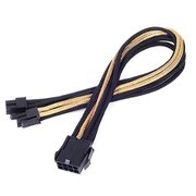 EXT.CABLE EPS 4+4pin BLACK&GOLD SST-PP07-EPS8BG