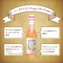 ヨドバシ.com - MONIN モナン モナン [ホワイトピーチ・シロップ