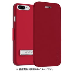 ヨドバシ Com Hans International ハンズインターナショナル Odoyo オドヨ Odph3419rd Iphone 8 Plus 7 Plus用 ケース キックフォリオ ケース チェリーレッド 通販 全品無料配達