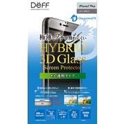 DG-IP7PA2DFSG [iPhone 7 Plus Hybrid 3D Glass Screen Protector Dragontrail 液晶保護ガラスプレート スペースグレー]
